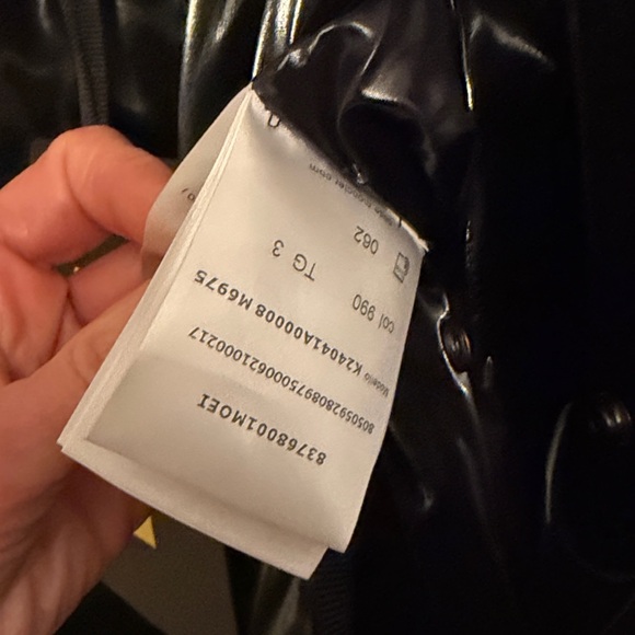 MONCLER x ASAP ROCKY Black Sz 3 Polyamide Men's Coat Don’t be Dumb New w defect - Picture 8 of 16